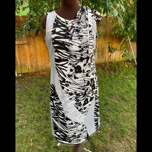 Ellen Tracy Sheath Sleeveless Dress